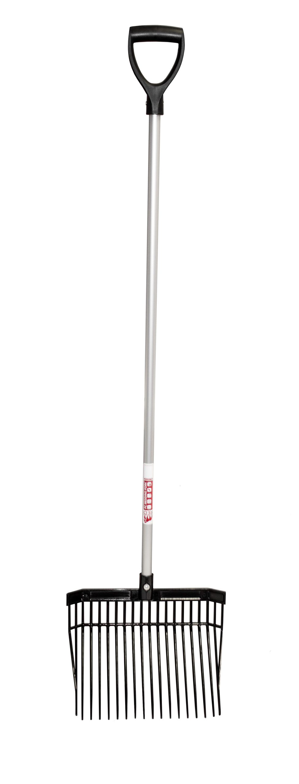 RED GORILLA? "D" HANDLE PC BEDDING FORK BLACK Heart Pet Supplies Free