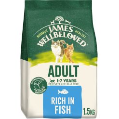 James Wellbeloved Adult Cat Rich in Fish 1.5kg