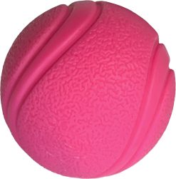 Alternative view of H&B 7 cm TPR Ball Dog Toy