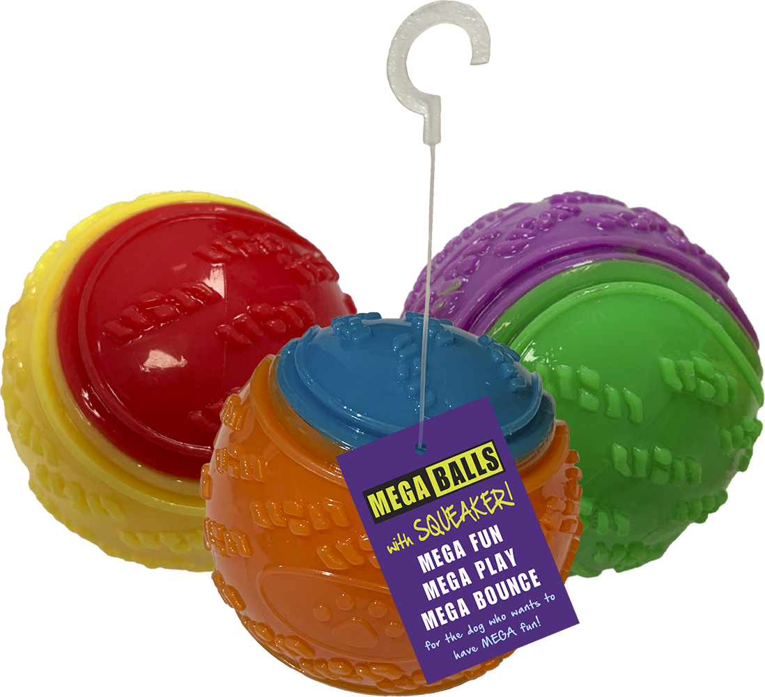 H&B TPR tennis ball with squeaker Toy