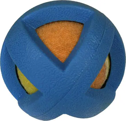 H&B 8 cm  TPR Galdiator ball Dog Toy