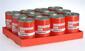 Breederpack Dog Premium Meaty 12X400g (CLEAR WRAP)