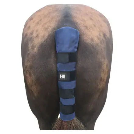 Hy Equestrian Padded Tail Guard - Petrol - One