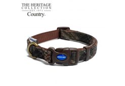 Country Check Adjustable Collar 45-75cm