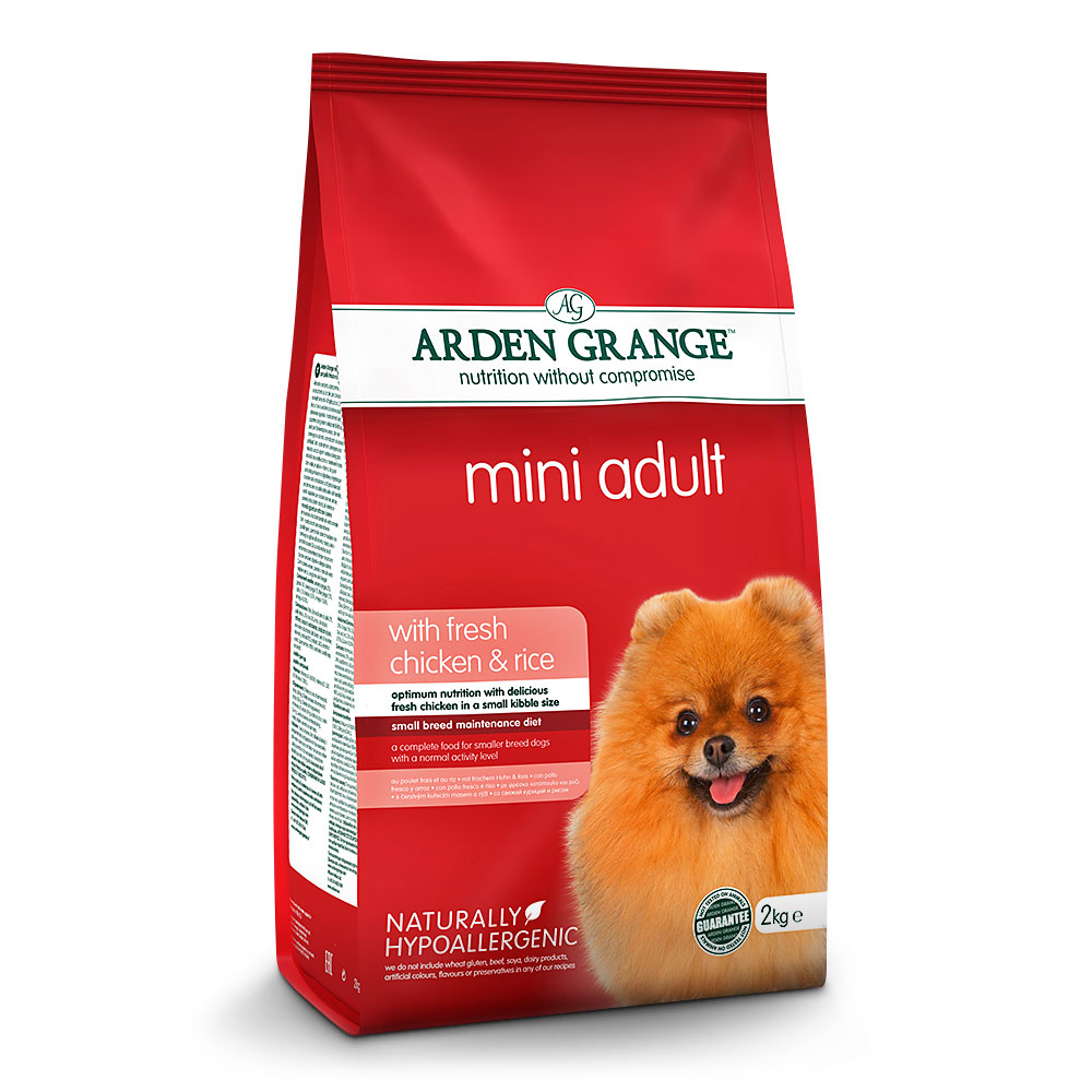 Arden Grange Dog Mini Adult Chicken & Rice 2kg