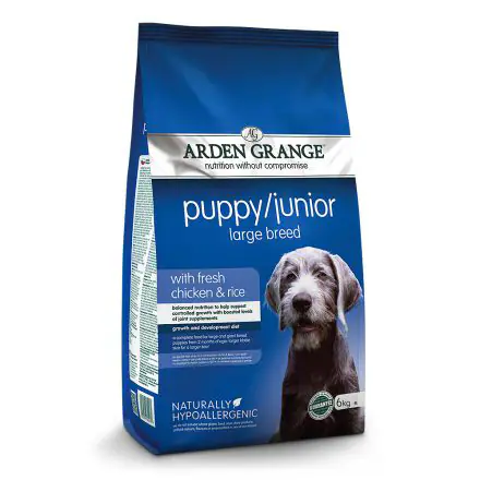 Arden Grange Dog Puppy / Junior Large Breed 6kg