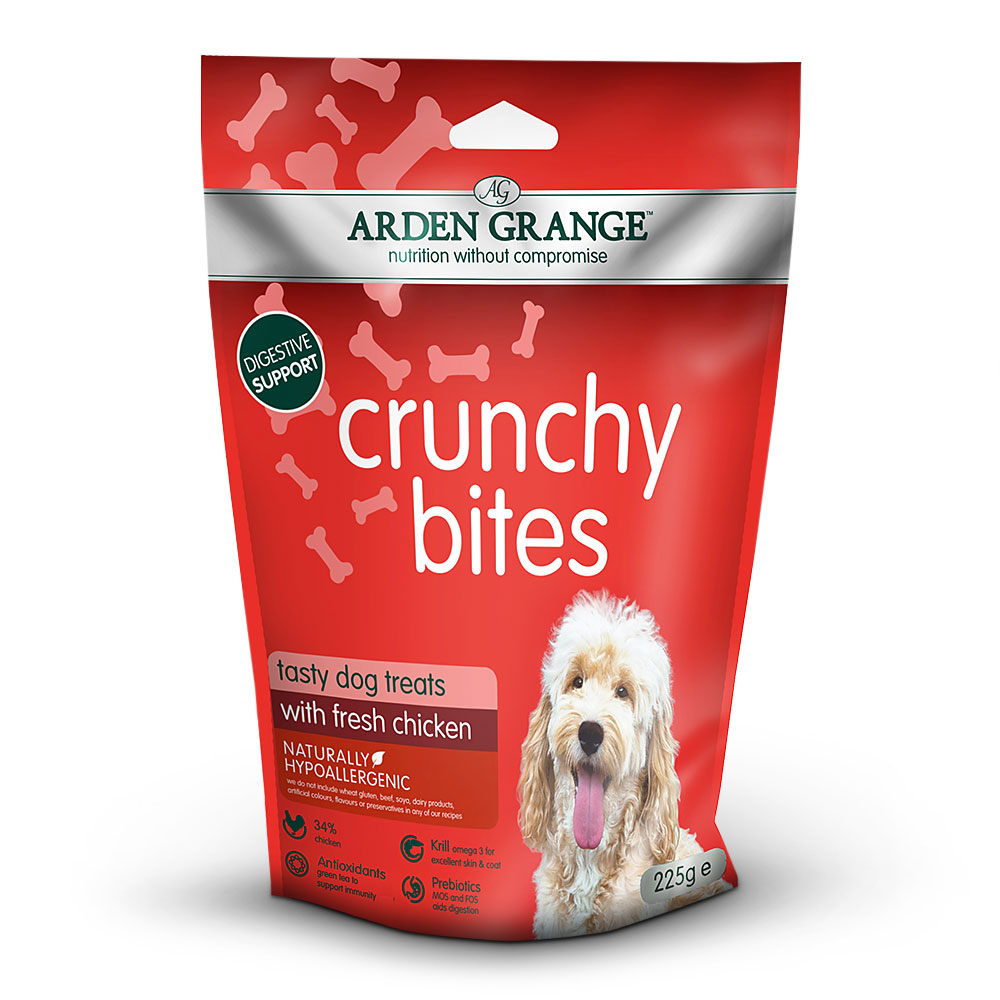Arden Grange Crunchy Bites Chicken 225g
