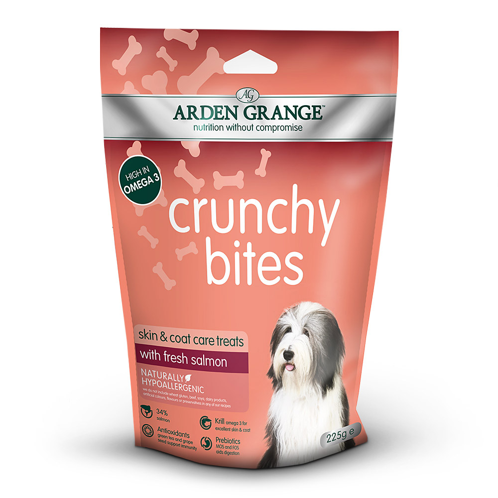 Arden Grange Crunchy Bites Salmon 225g