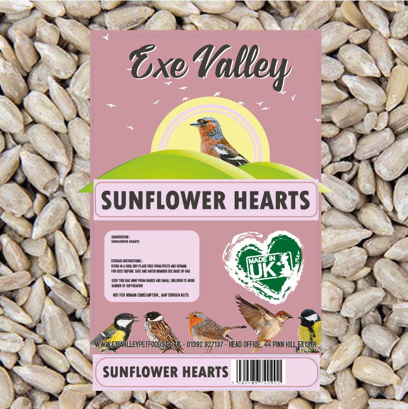 Exe Valley Sunflower Hearts 2kg