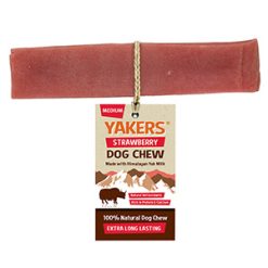 Yakers Dog Chew Strawberry XL