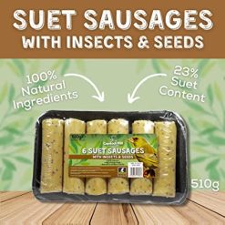 Copdock Mill Suet Sausage Insect 6 pk