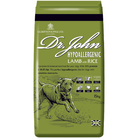 Dr John Hypoallergenic Lamb with Rice  4KG