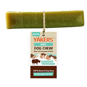 Yakers Dog Chew Mint Medium