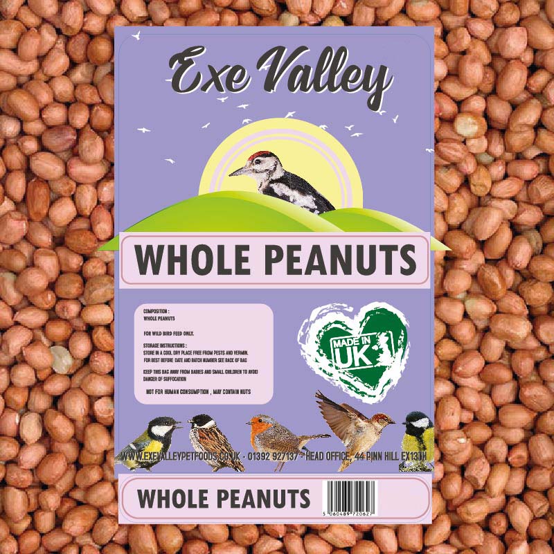 Exe Valley Wild Bird Peanuts 2kg