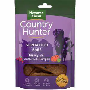 Country Hunter Dog Superfood Bars Turkey 100g