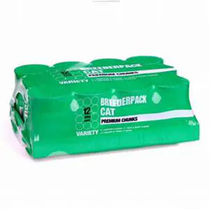 Breederpack Cat Premium Chunks 12x400g (GREEN WRAP)
