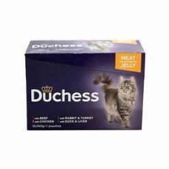 Duchess Cat Pouch Meat Selection in Jelly 12x100g