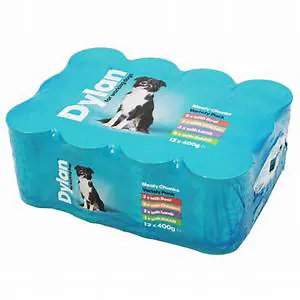 Dylan Meaty Chunks for Working Dogs Variety Pk 12x400g