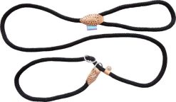 H&B 60" THIN Rope Slip Lead BLACK
