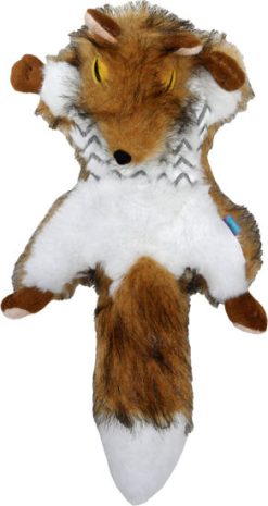 H&B Fox Roadkill Small Dog Toy