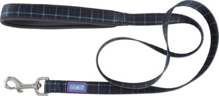 H&B Country Check Blue / Grey 1" x 48 lead LARGE