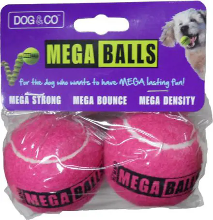 H&B 2.5" Ball (PACK OF 2) Dog Toy