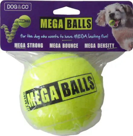 H&B 9" X-LARGE MEGA BALL Dog Toy