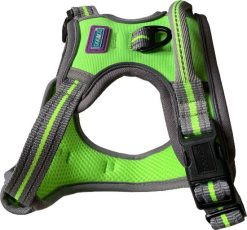 H&B sports reflective harness large Lime