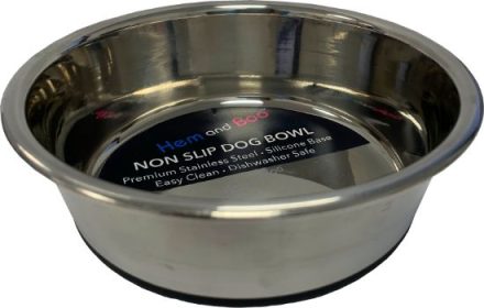 H&B silicon base stainless steel small bowl 14cm