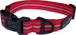H&B sports reflective collar adj medium Red