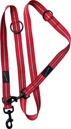 H&B training lead sports reflective padded 2 end Red