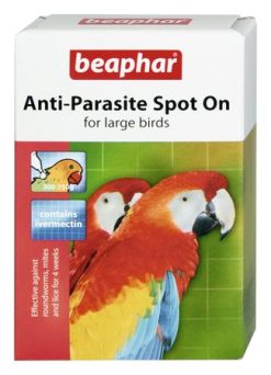 Anti Parasite Spot-On - Large (parrot) 2 x 150ug pipettes