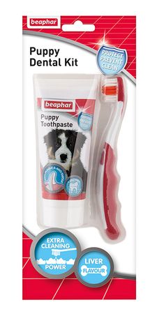Puppy Dental Kit (paste & brush) 50g