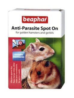 Anti-Parasite Spot-On (Hamster/Gerbil) 2 x 25ug pipettes