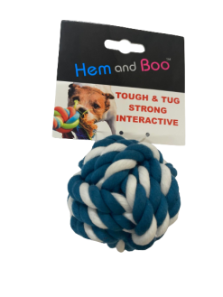 H&B Rope Ball Dog Toy