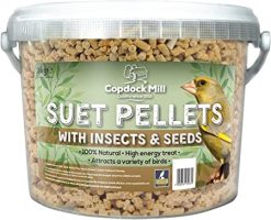 Copdock?Mill Suet Pellets Insect & Seed Tub 3kg