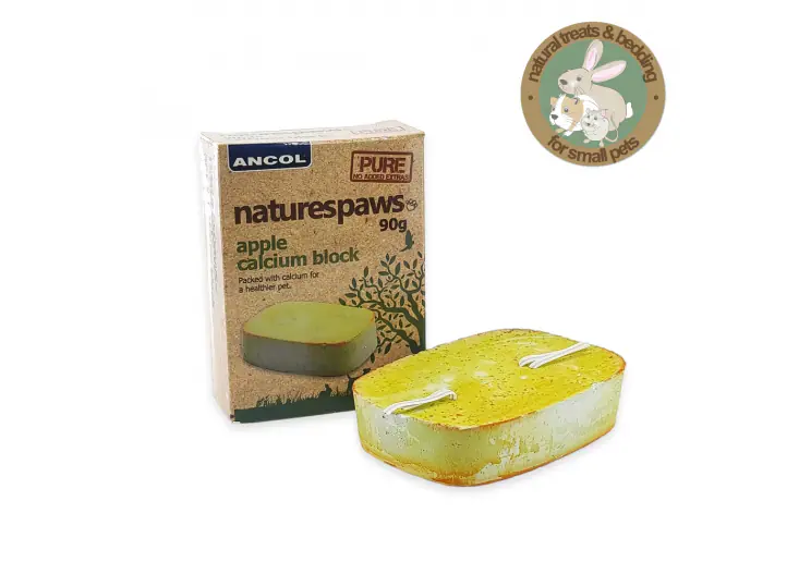 Naturespaws Apple Calcium Block Small Animal Treat