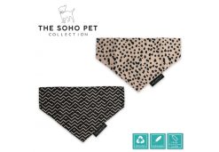 Dalmatian / Zigzag Patterned Bandana