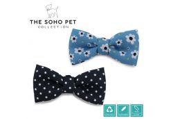 Daisy / Polka Patterned Bow Tie