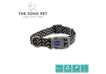 Zigzag Patterned Collar M
