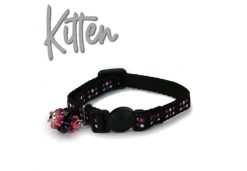 Star Safety Kitten Collar Black