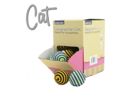 Spiral Cat Ball Toy
