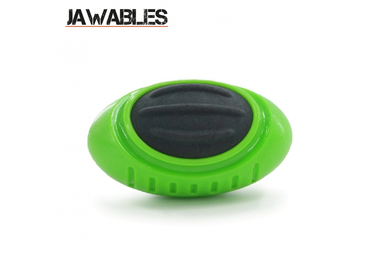 Jawables Tough Rugby Ball Dog Toy