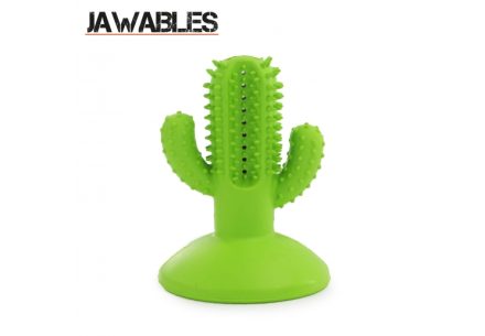 Jawables Cactus Toothbrush Dog Toy