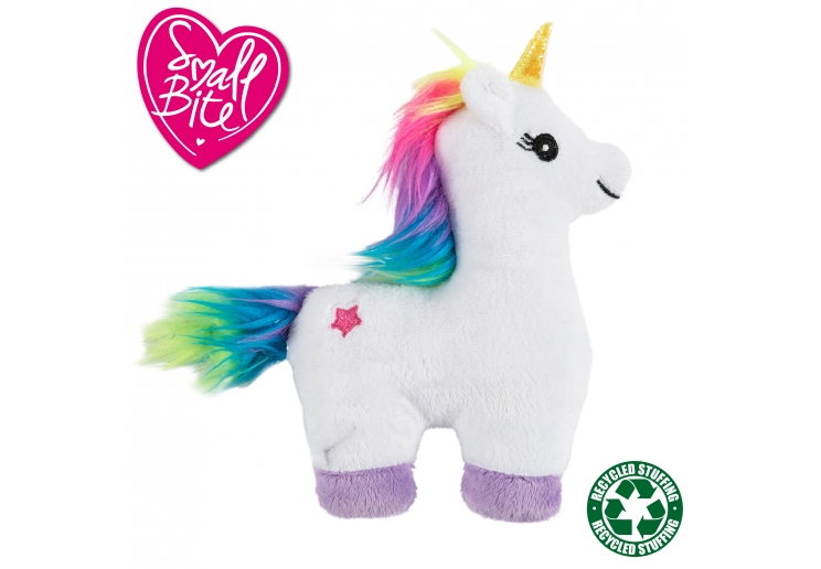 Small Bite Unicorn Dog Toy