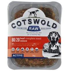 Cotswold 80/20 Adult Working Active Beef Mince 1kg