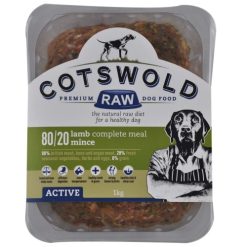 Cotswold 80/20 Adult Working Active Lamb Mince 1kg