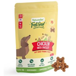 Naturediet Feel Good Chicken with Parsley Soft Baked Training Treats (100g)