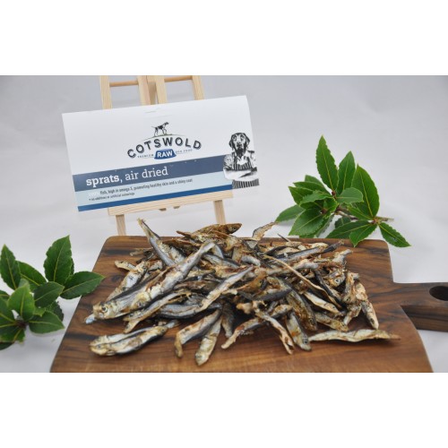 Cotswold Natural Dried Treat Fish Sprats 100g