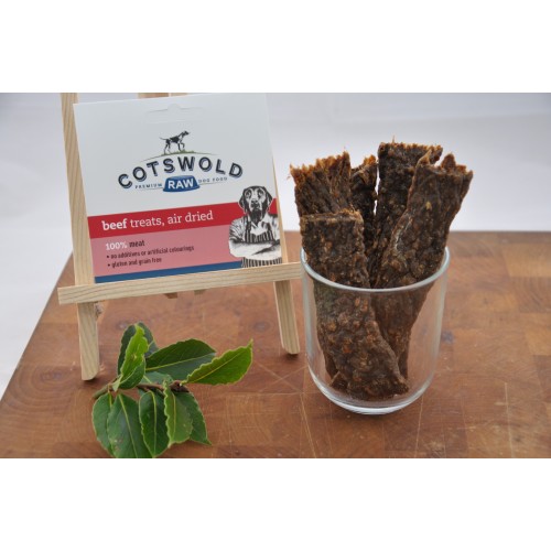 Cotswold Natural Dried Treat Tails Beef 250g